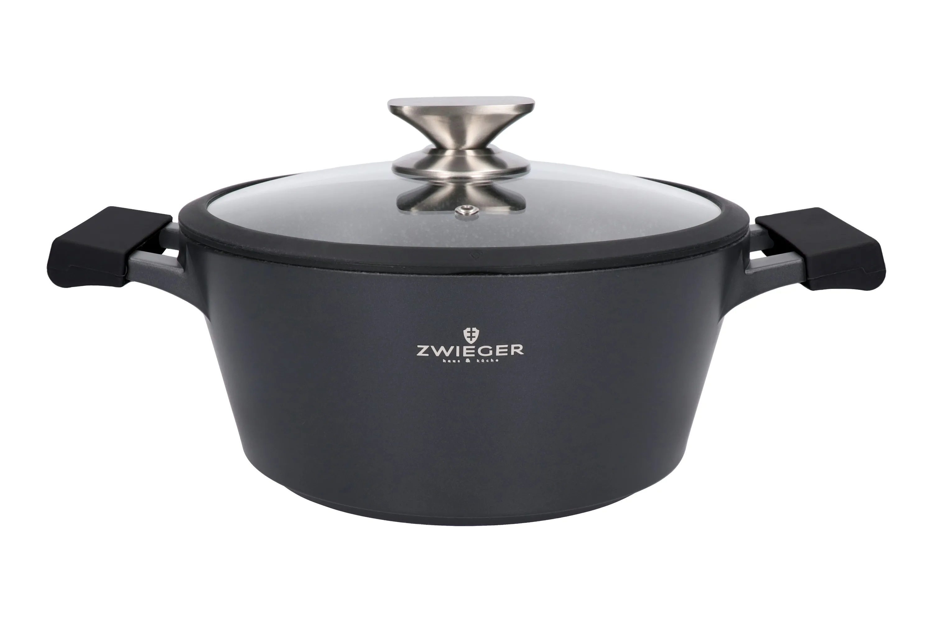 Garnek Zwieger Black Stone ZW-GBS-3559 Indukcja Aluminium 4l