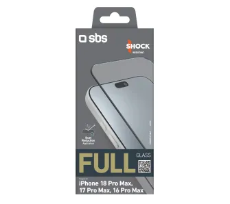 Szkło hartowane SBS Full Cover do iPhone 18 Pro Max