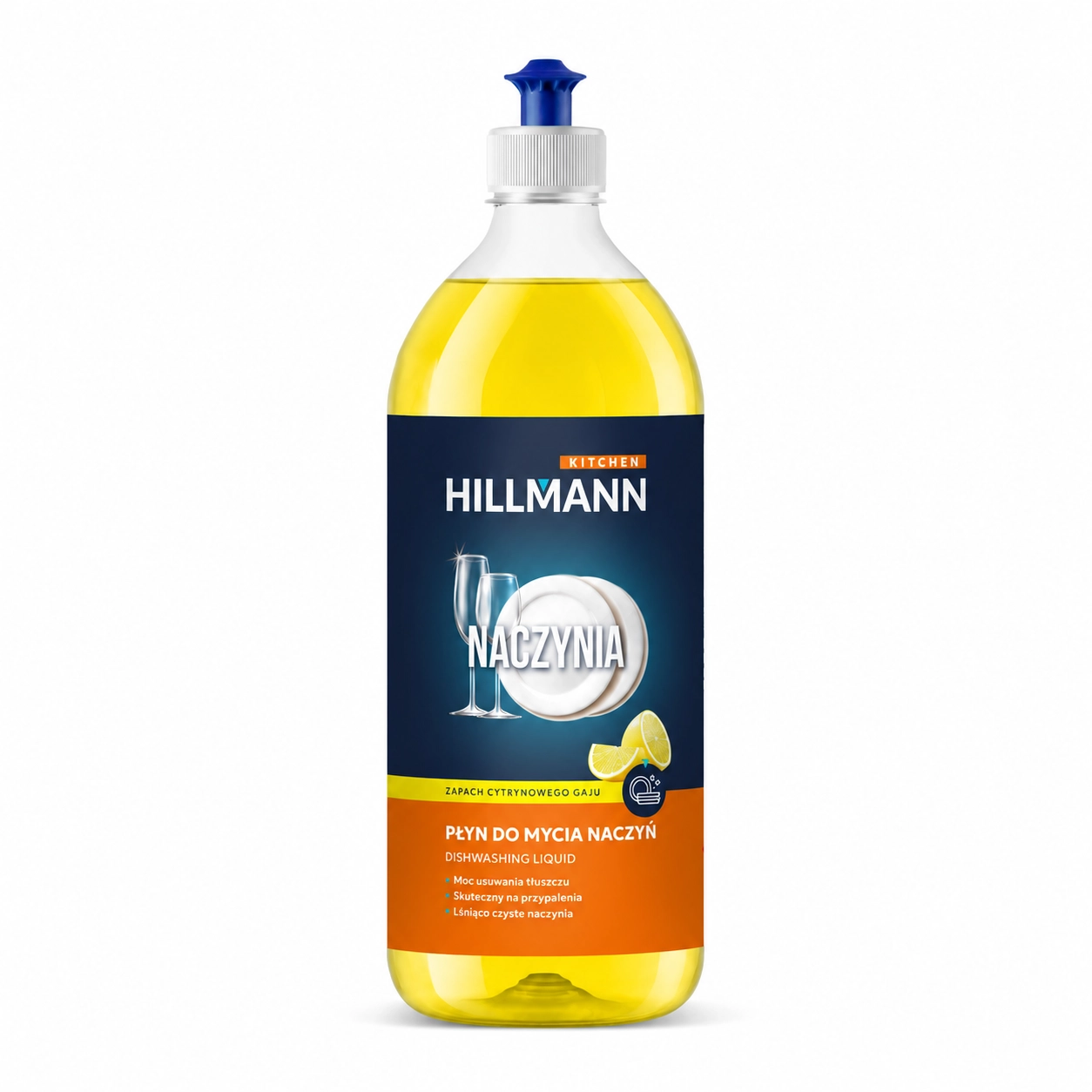 Płyn do mycia naczyń HILLMANN AGDPN01C 500ml Zapach cytrynowego gaju