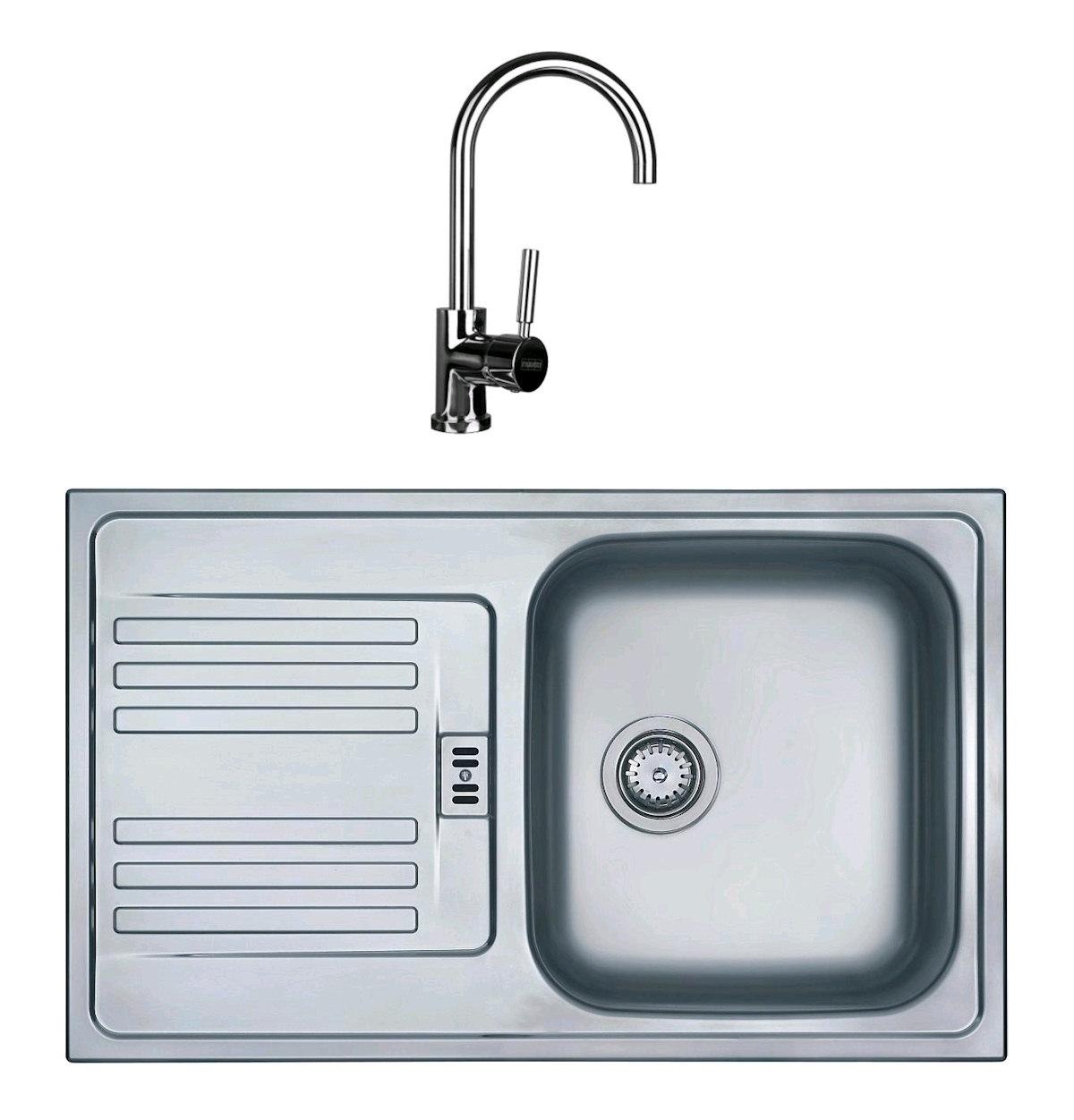Zlewozmywak Franke Euroform EFN 614-78 + bateria Lula