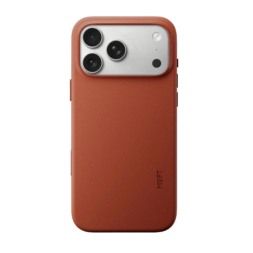 Etui Moft Snap Movas MagSafe do iPhone 17 Pro Brązowy