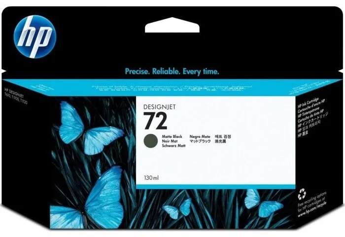 Toner HP C9403A nr 72 Czarny mat 130 ml