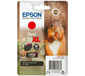 Tusz Epson 478XL Czerwony 10.2 ml C13T04F54010