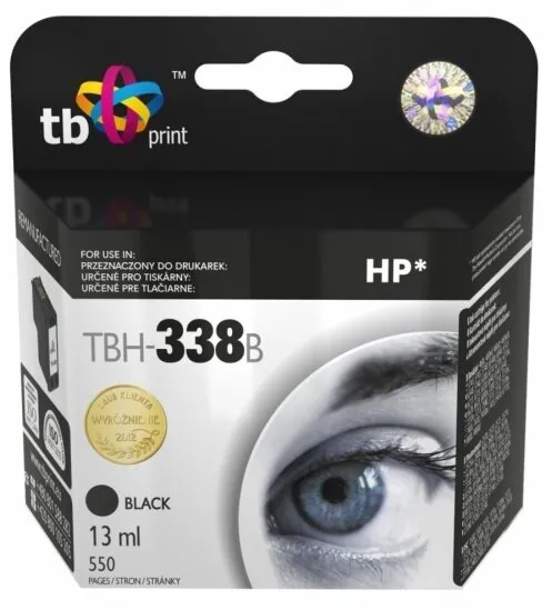 Tusz TB Print TBH-338B (zamiennik 338) Czarny 13 ml