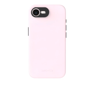 Etui Yaxo Leather Gear Slim Case MagSafe do iPhone 17e Różowy