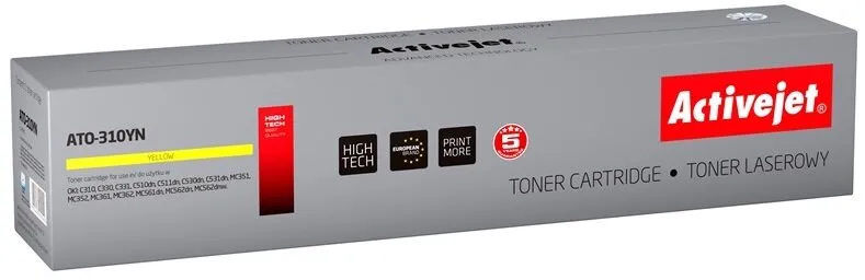 Toner ActiveJet ATO-310YN (zamiennik 44469704) Żółty