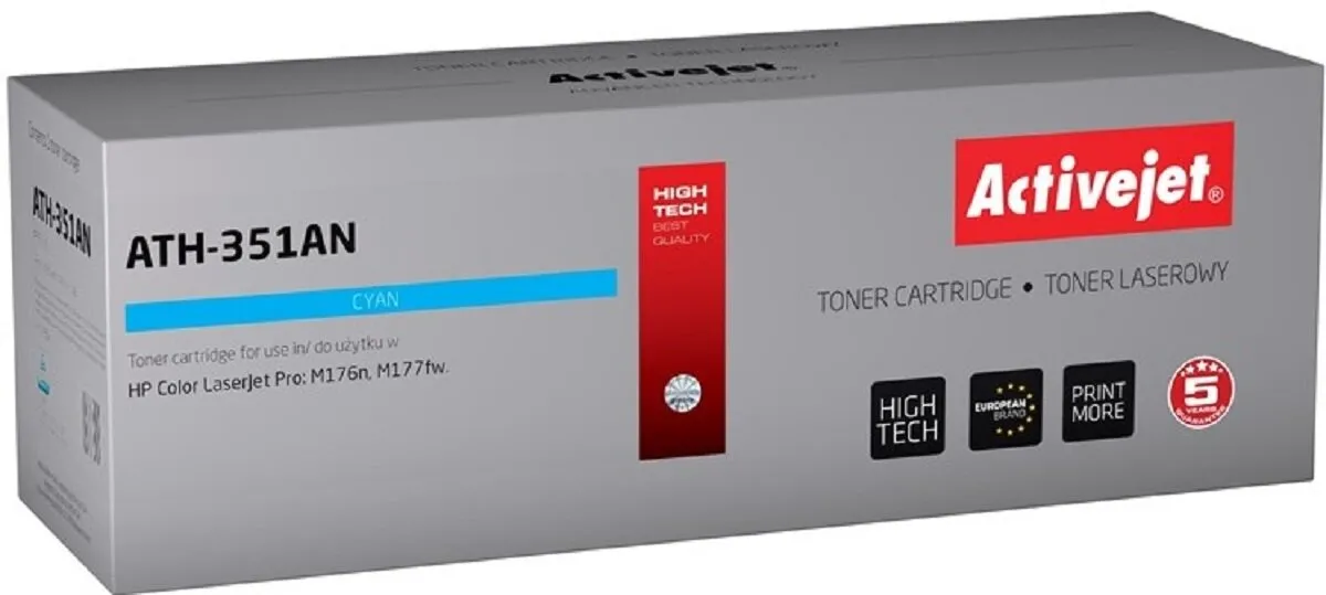 Toner ActiveJet ATH-351AN (zamiennik 205A) Błękitny
