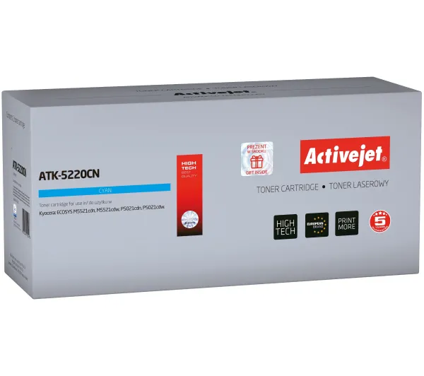 ActiveJet ATK-5220CN (zamiennik TK-5220C) Błękitny