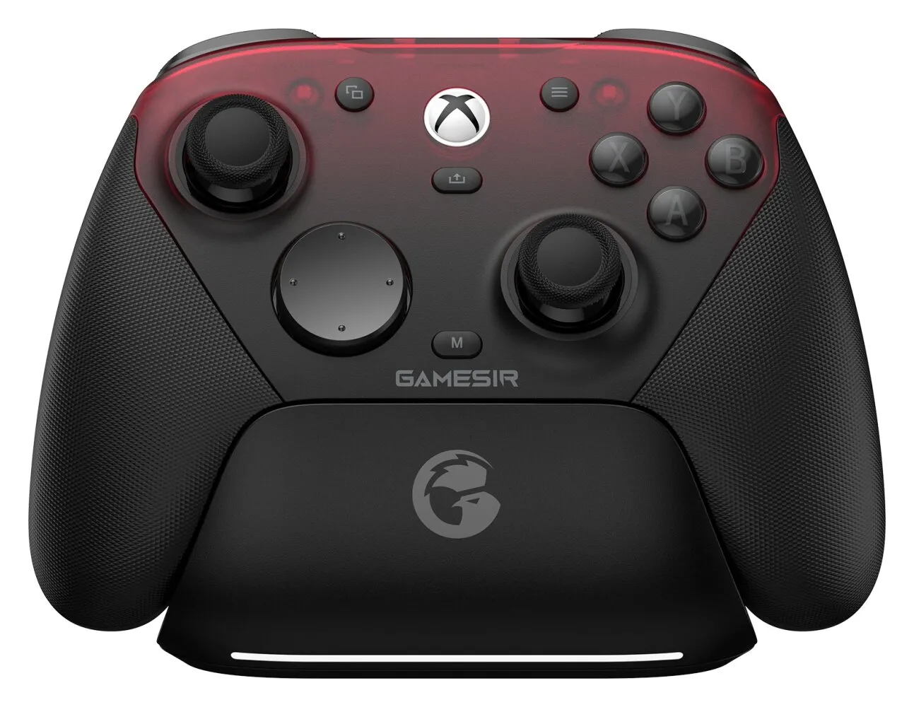 Pad GameSir G7 Pro Tri-Mode Shadow Ember do Xbox Series X/S/ Xbox One, PC, Android Bezprzewodowy Czarno-czerwony