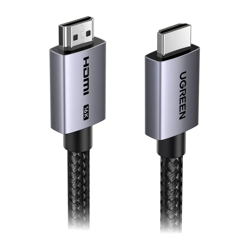 Kabel HDMI UGREEN HD186 Ultra96 16K 60Hz HDMI 2.2 2m Czarny