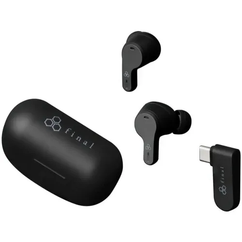Słuchawki bezprzewodowe Final Audio VR3000 ANC Dokanałowe Bluetooth 5.2 Czarny