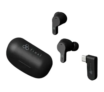 Słuchawki bezprzewodowe Final Audio VR3000 ANC Dokanałowe Bluetooth 5.2 Czarny