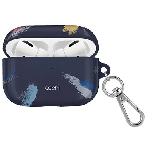 Etui na słuchawki UNIQ Coehl Reverie do Apple AirPods Pro Niebieski