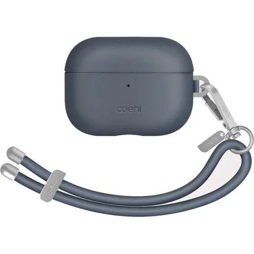Etui na słuchawki UNIQ Coehl Haven do Apple AirPods Pro 2 Niebieski