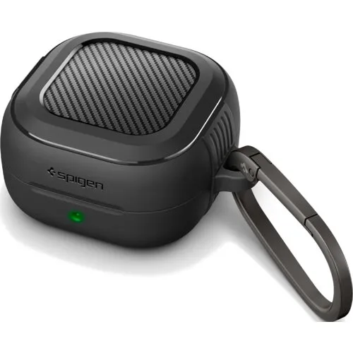 Etui na słuchawki Spigen Rugged Armor do Galaxy Buds 4 / 4 Pro Czarny