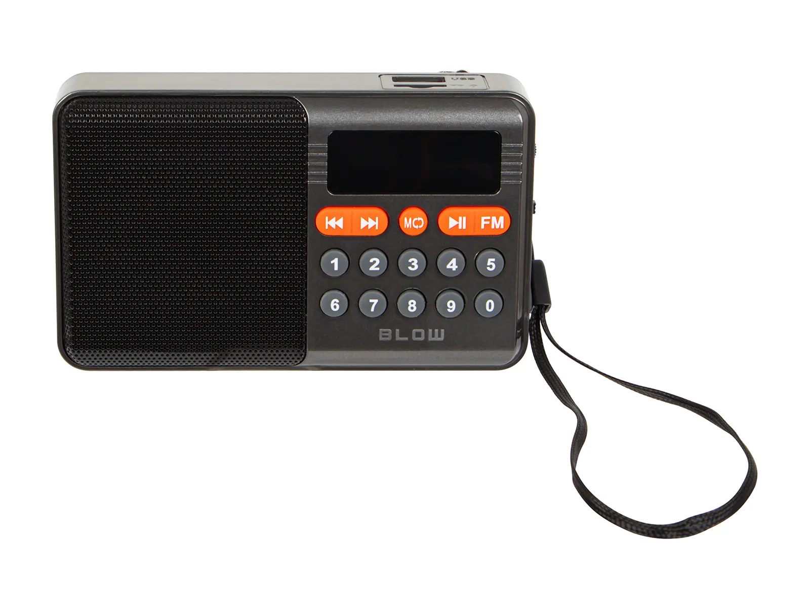 Radioodbiornik BLOW RA18 77-558 Radio FM Bluetooth Czarny