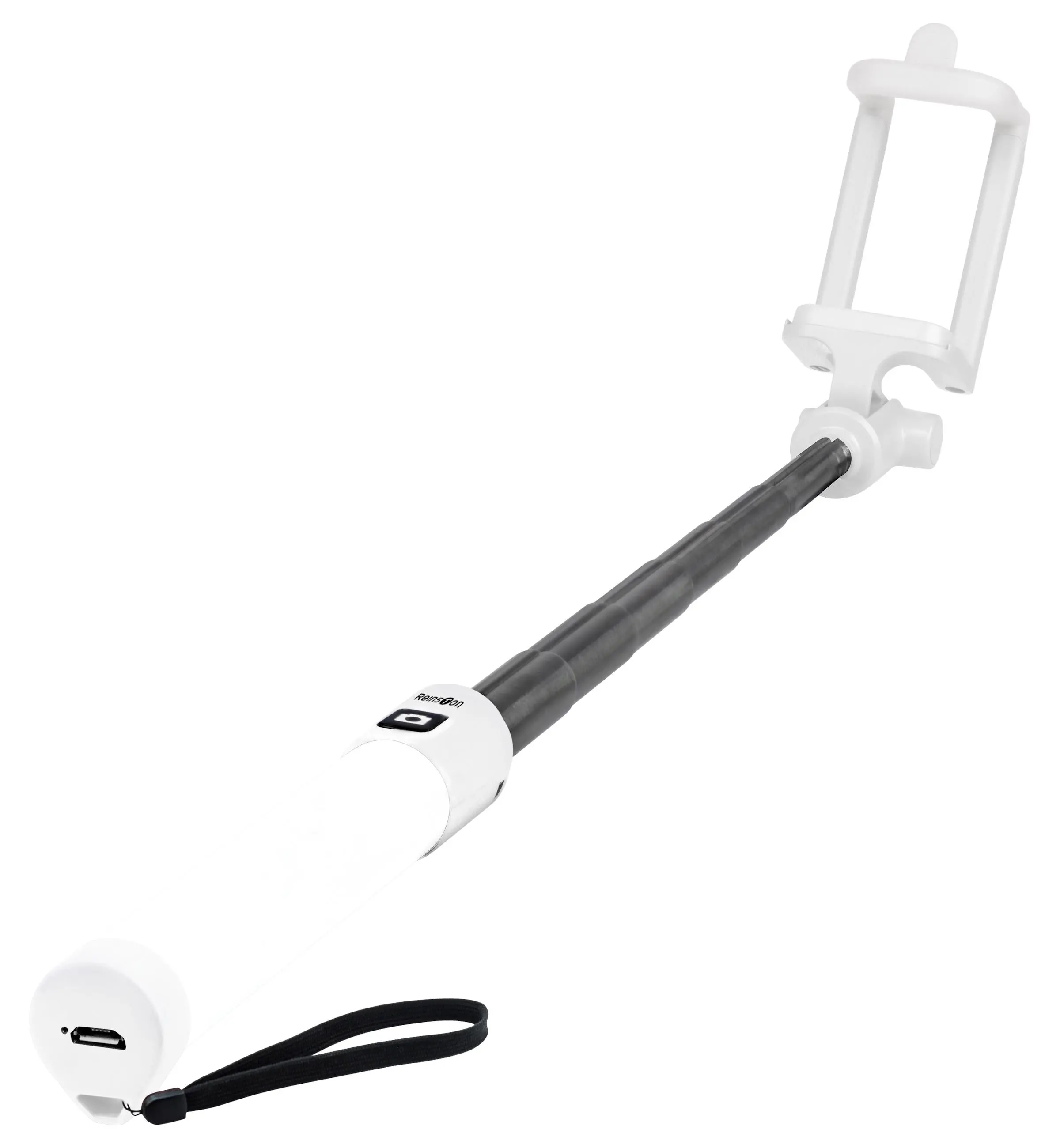Selfie stick Reinston ESS004 Biały