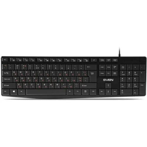 Klawiatura membranowa Sven KB-S305 Czarny