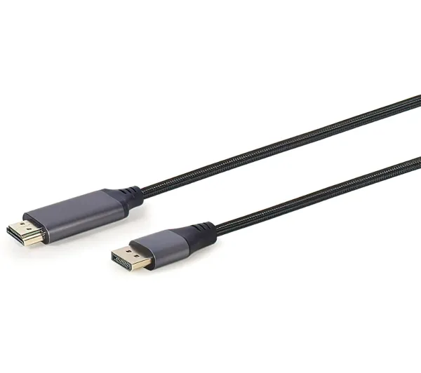 Gembird CC-DP-HDMI-4K-6 DisplayPort – HDMI 1.8m Czarny
