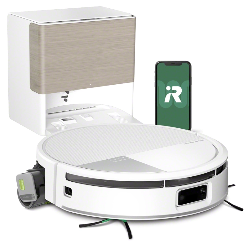 Robot sprzątający iRobot Roomba Max 775 Combo Funkcja mopowania Stacja oczyszczająca Tworzenie mapy pomieszczenia 63dB Biały