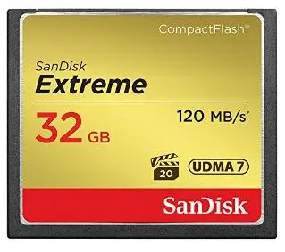 SANDISK Extreme Compact Flash 32GB