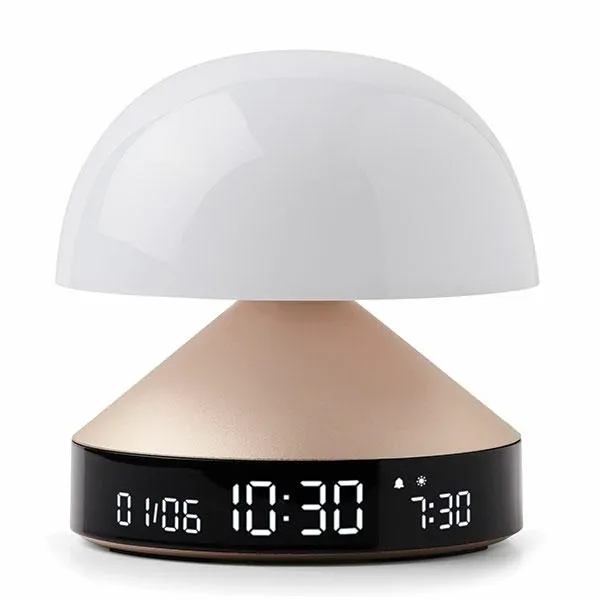Budzik Lexon Mina Sunrise Gold LR153MD Złoty