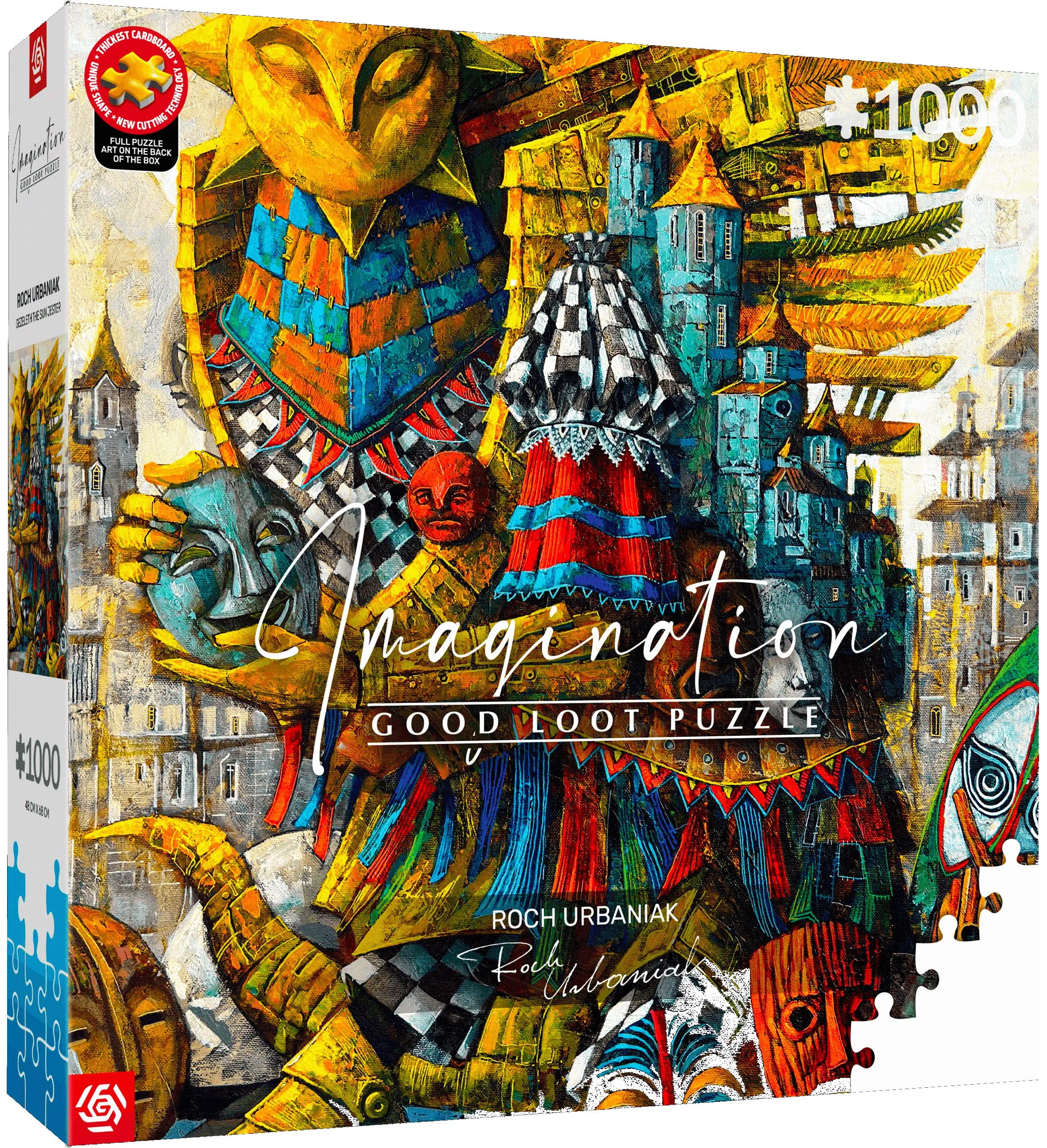 Puzzle Imagination Roch Urbaniak Gezelth / Słoneczny Błazen 1000 elementów