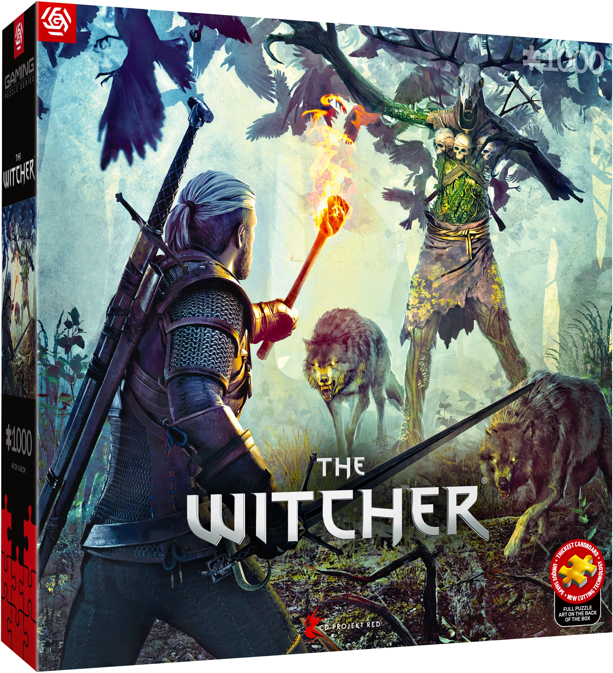 Puzzle Gaming - The Witcher: Leshen 1000 elementów