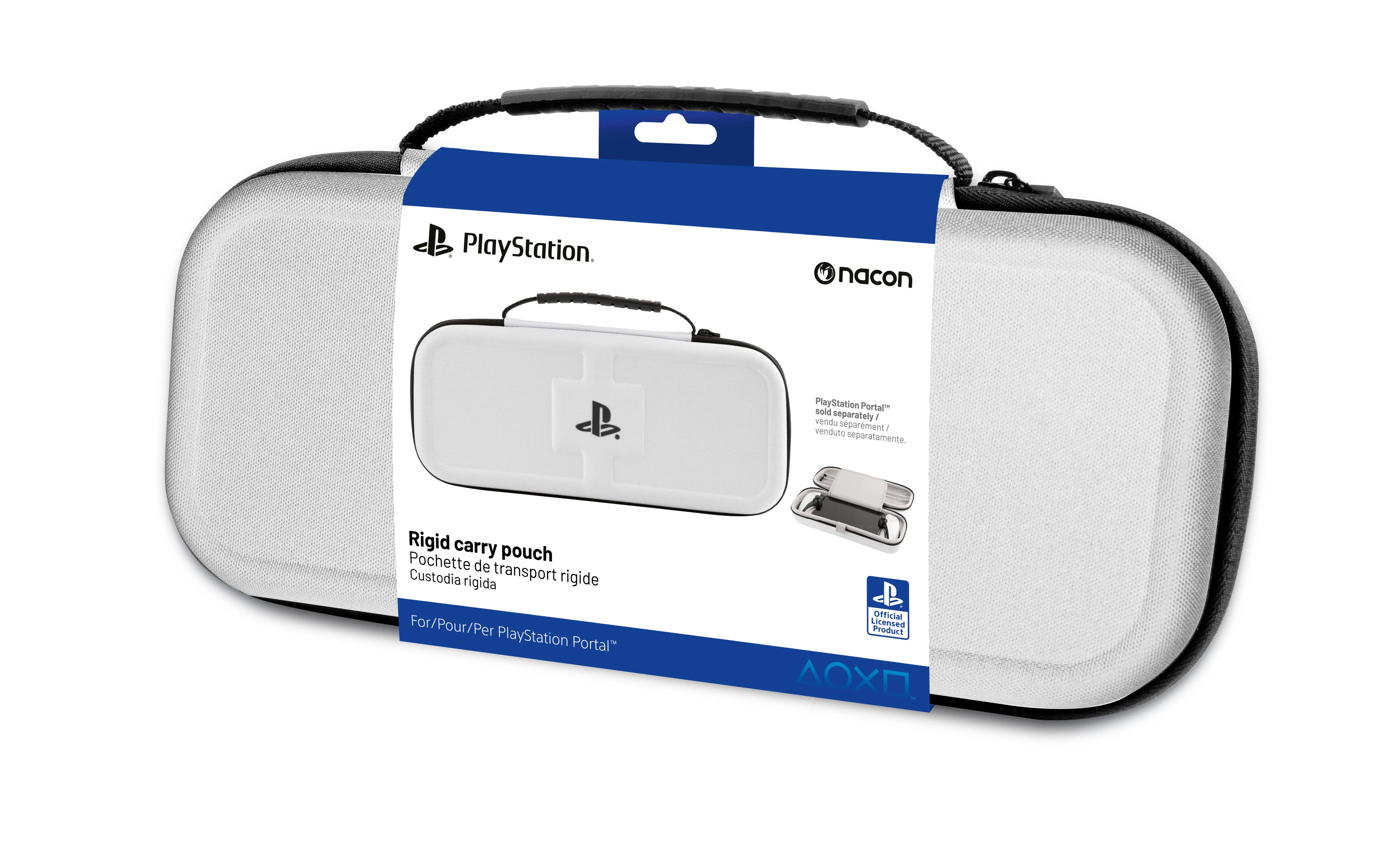 Etui Nacon Rigid Carry Pouch dla PlayStation Portal Biały
