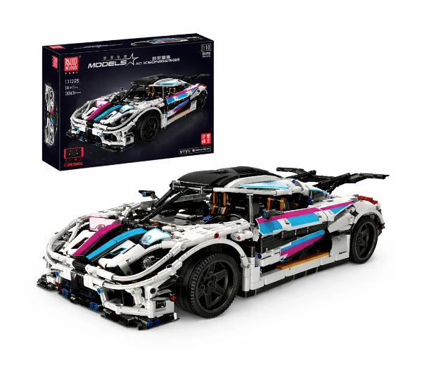 Mould King MK13120S Regera Hypercar Remote Controlled Klocki plastikowe 3063 elementy