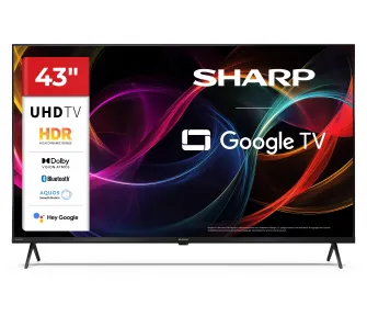 Telewizor Sharp 43HL4765E 43" LED 4K GoogleTV Dolby Vision Dolby Atmos HDMI 2.1 DVB-T2