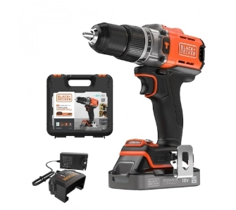 Wiertarko-wkrętarka Black&Decker BCD383D1XK-QW
