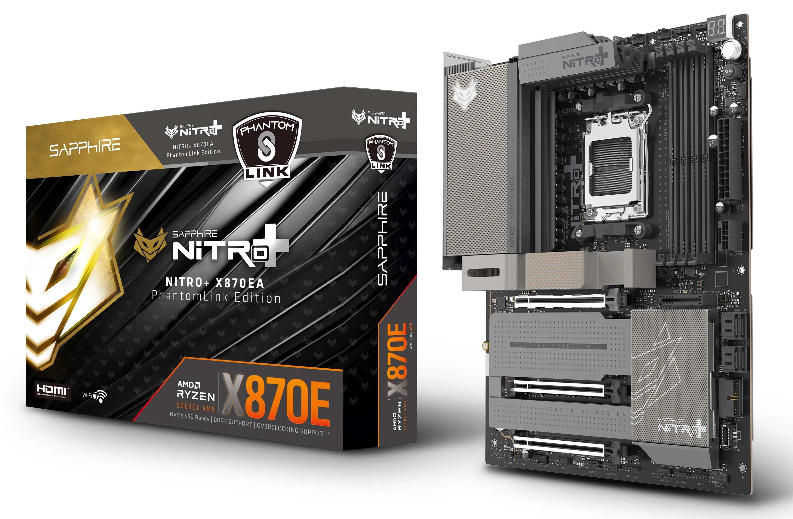 Płyta główna Sapphire NITRO+ X870EA PhantomLink Edition