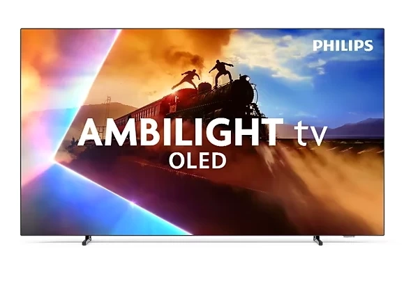 Telewizor Philips 55OLED801/12 55" OLED 4K 120Hz Titan OS Funkcje AI Ambilight Dolby Vision Dolby Atmos HDMI 2.1 DVB-T2