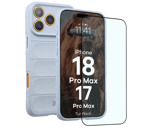 Bizon Tur Pack do iPhone 18 Pro Max / 17 Pro Max Jasnoniebieski