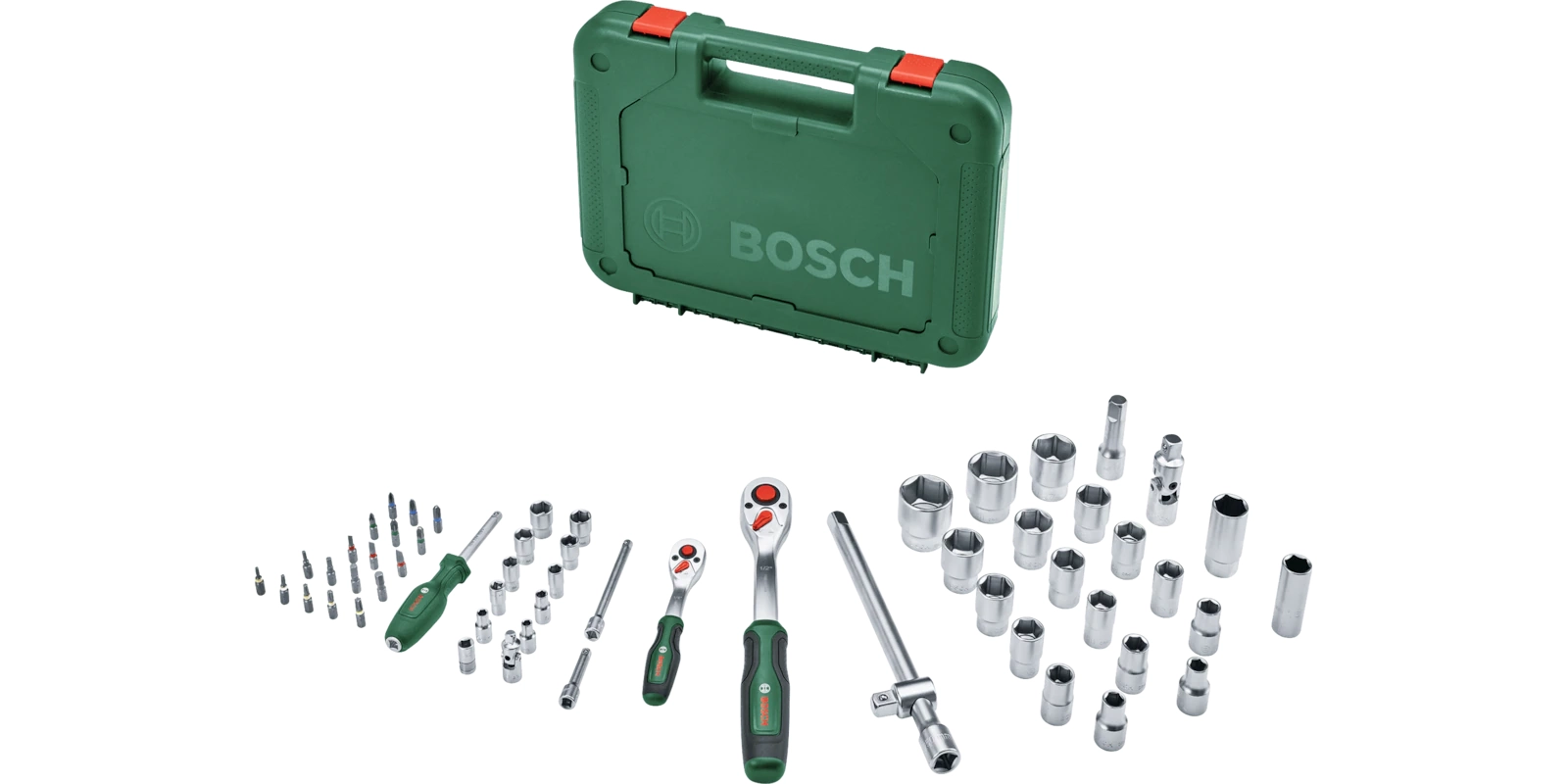 Zestaw kluczy Bosch 1.600.A02.Z9G 57 elementów