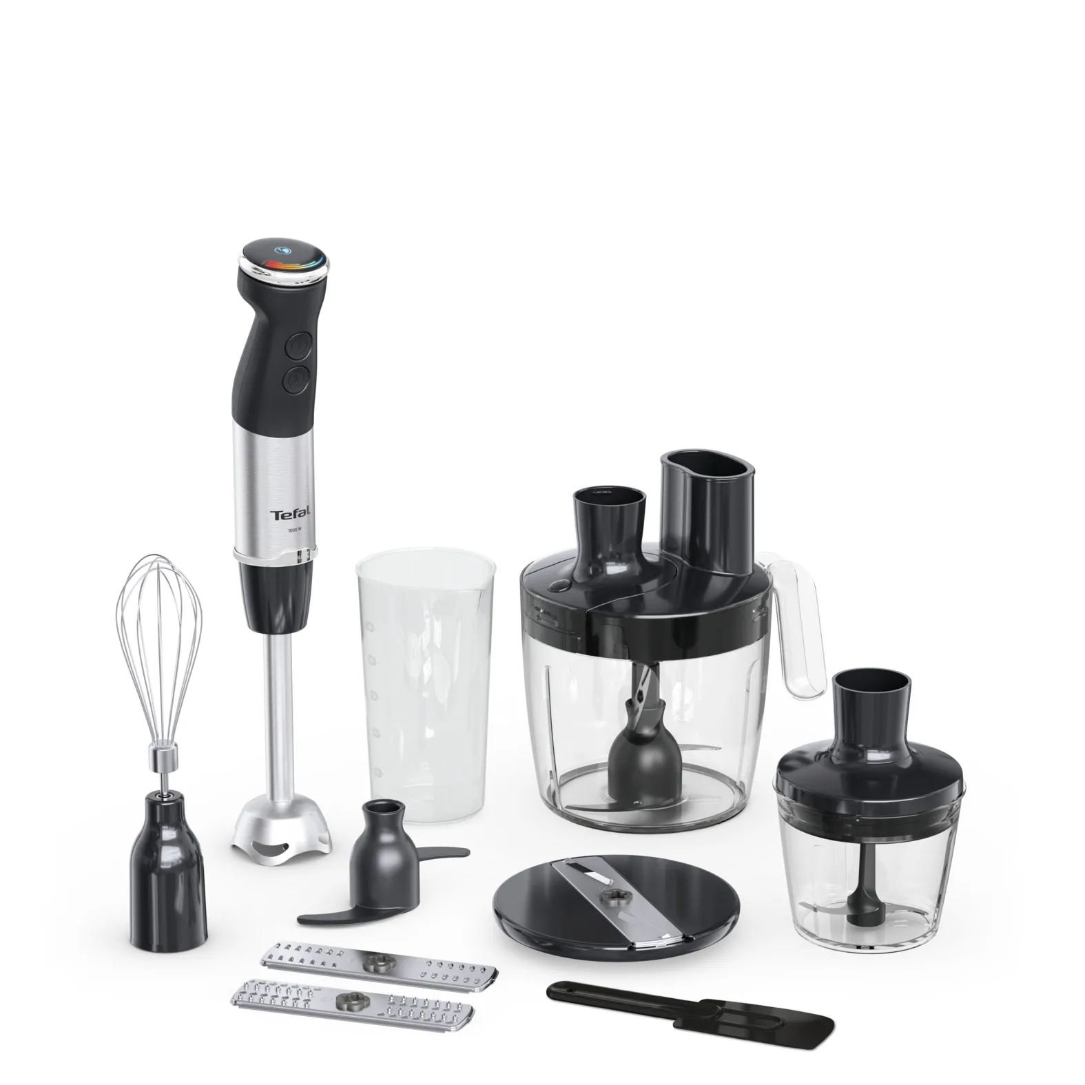 Blender Tefal Quickchef+ HB67G8 1000W Malakser Rozdrabniacz Końcówka do ubijania