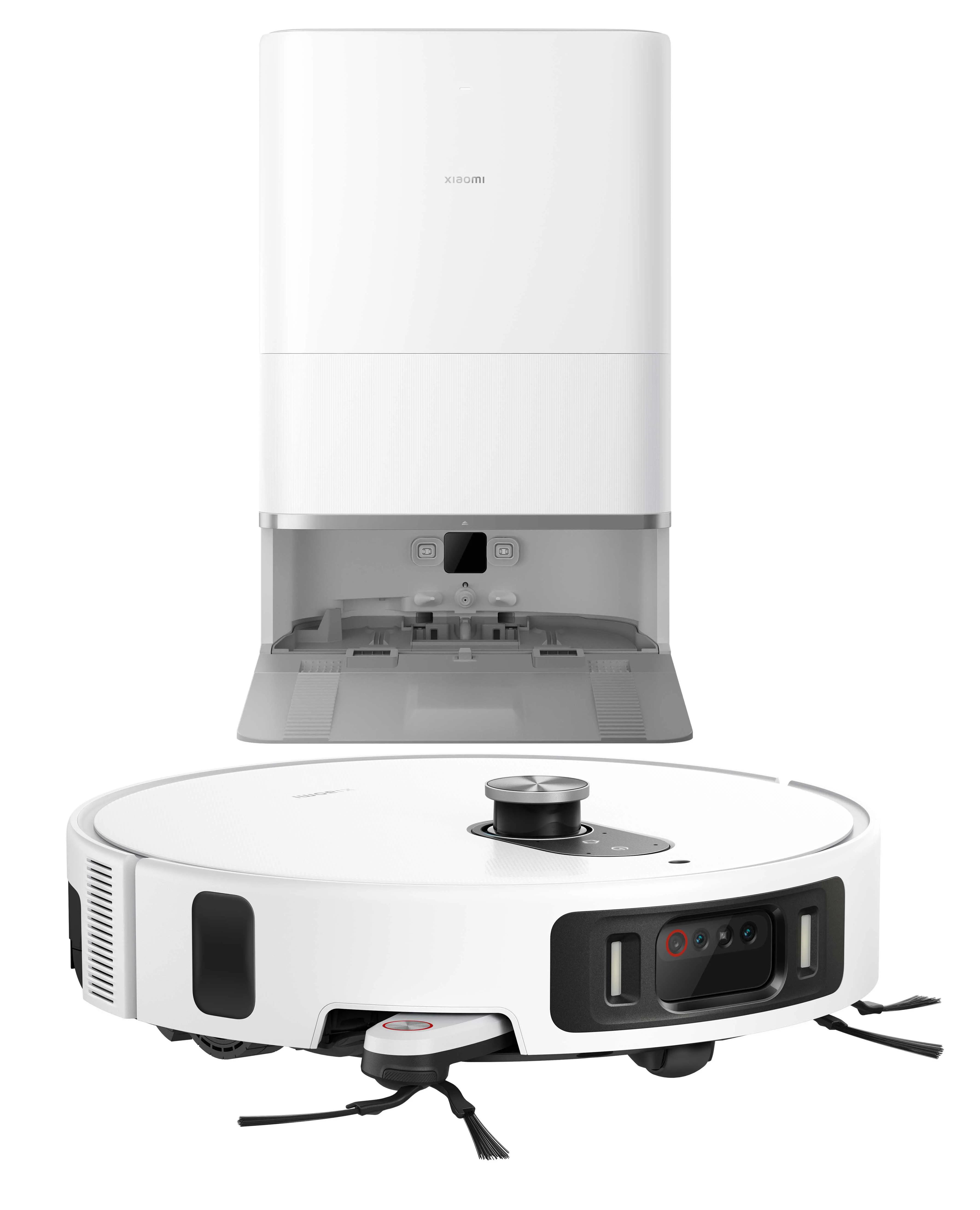 Robot sprzątający Xiaomi Robot Vacuum 6 Pro Funkcja mopowania Stacja oczyszczająca Tworzenie mapy pomieszczenia Funkcje AI Biały