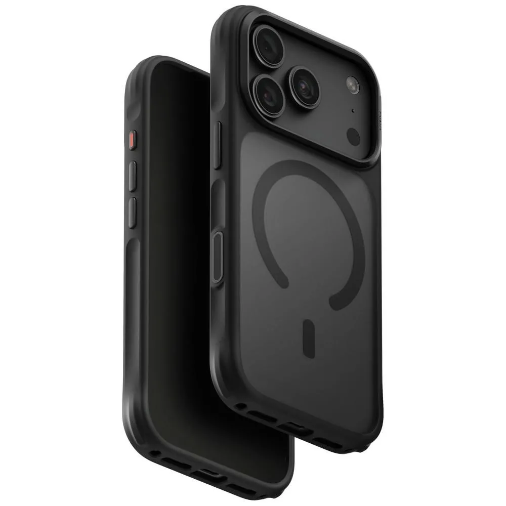 Etui UNIQ Veren do iPhone 18 Pro / 17 Pro Magclick Charging Czarny