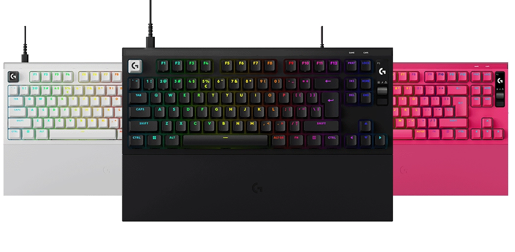 Klawiatura magnetyczna Logitech G Pro X2 TKL Rapid Różowy