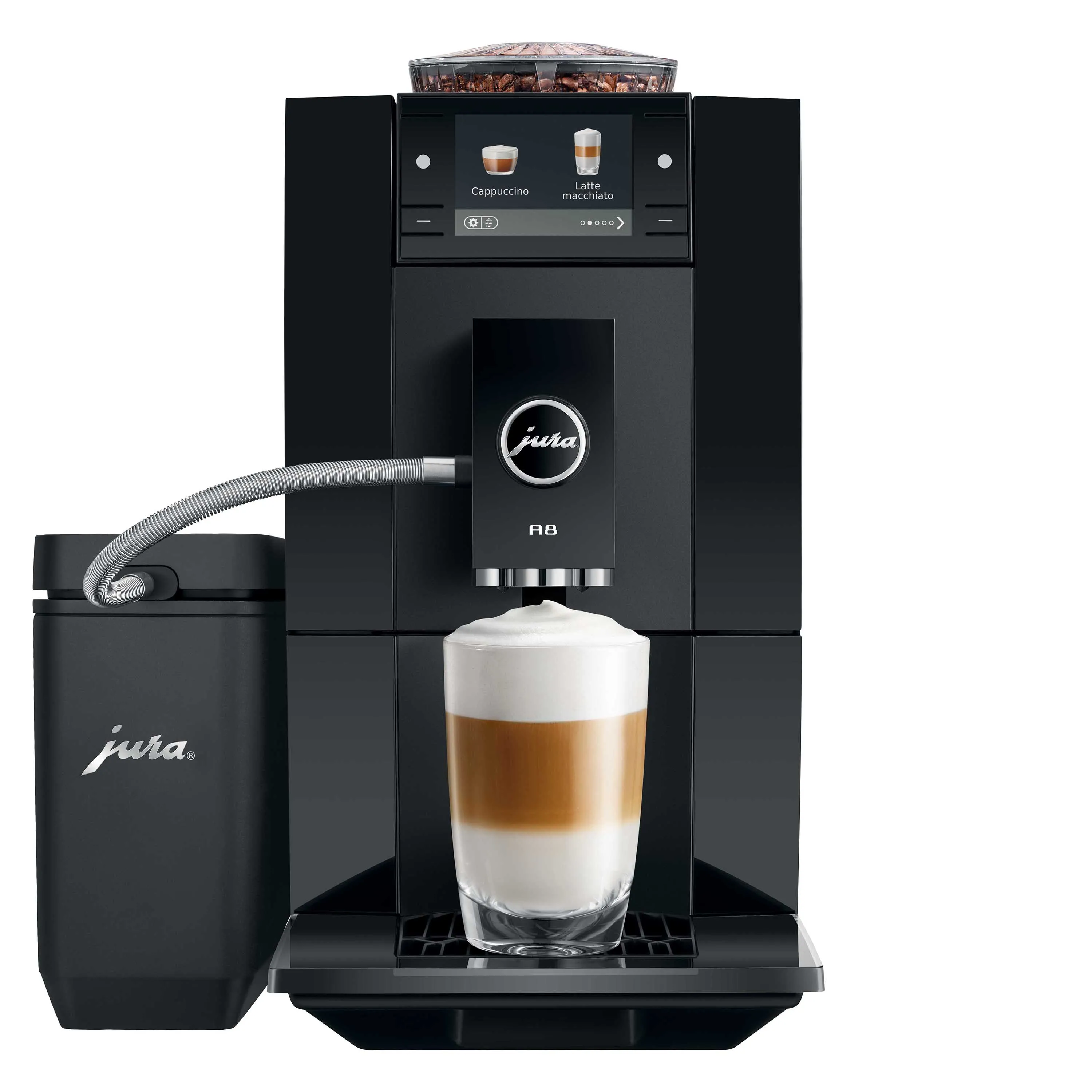 Ekspres Jura A8 Piano Black (EA) Szerokość 19cm