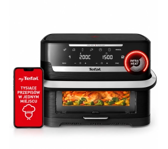 Air fryer Tefal Ever Fry Dual Flex EY9278 2700W 9l Aplikacja mobilna