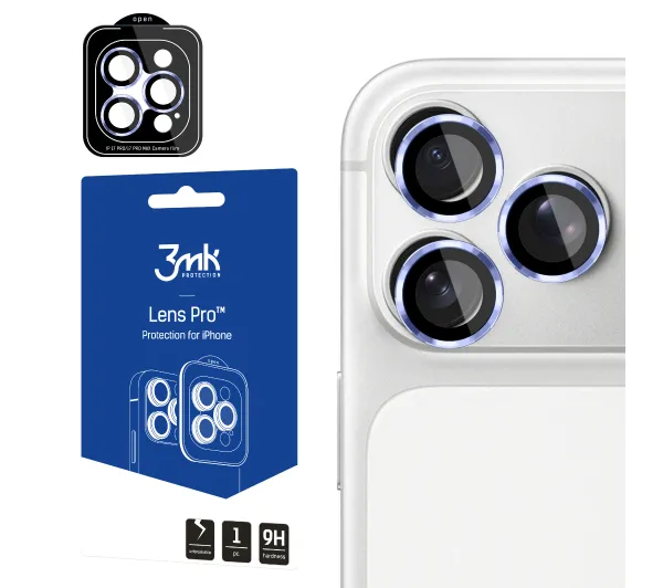 3mk Lens Protection Pro do iPhone 18 Pro / 18 Pro Max Niebieski