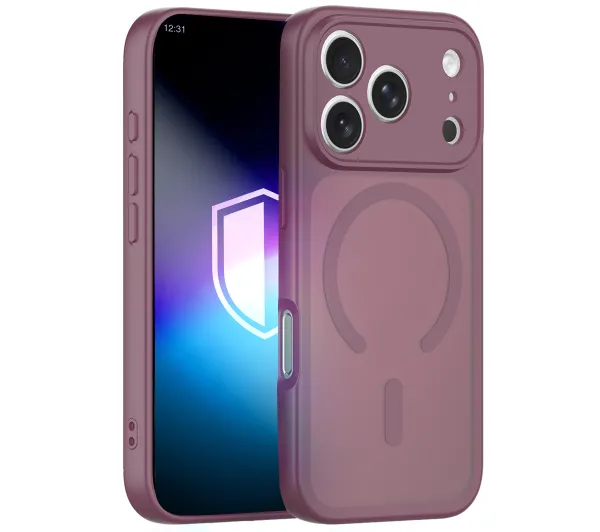 3mk Misty MagCase do iPhone 18 Pro / 17 Pro Bordowy