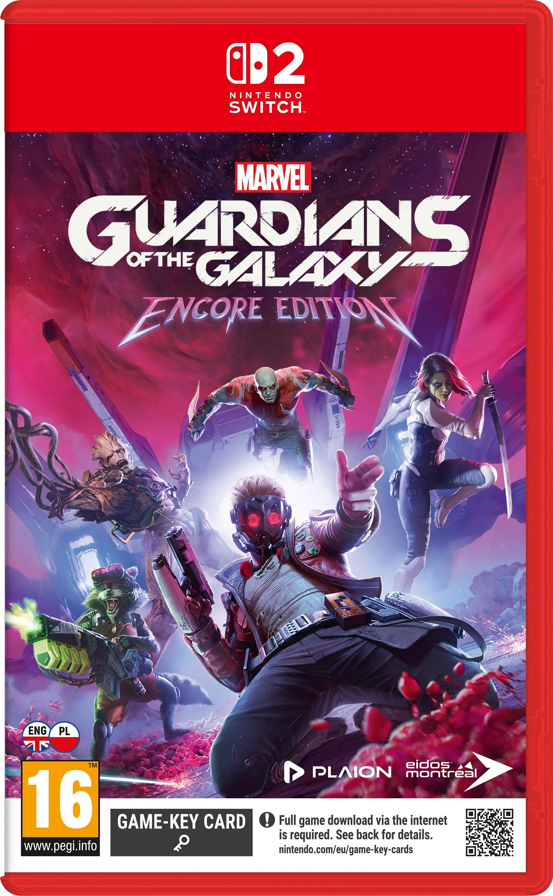 Marvel's Guardians of the Galaxy Encore Edition Gra na Nintendo Switch 2