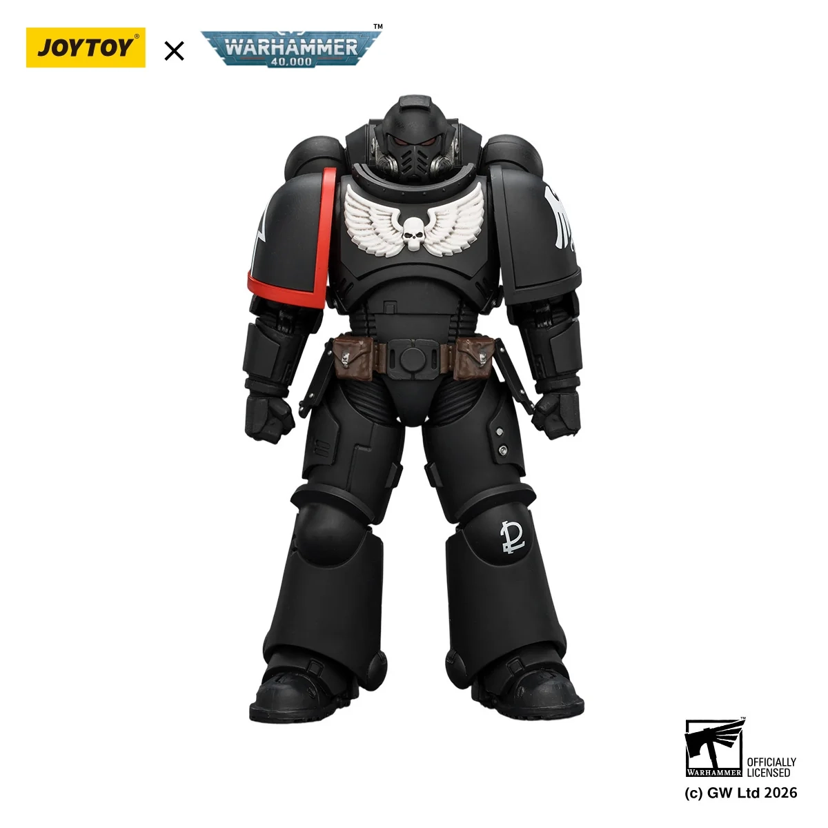 Figurka Joy Toy Warhammer 40k Raven Guard Intercessor with Bolt Rifle, Bolt Pistol and Chainsword