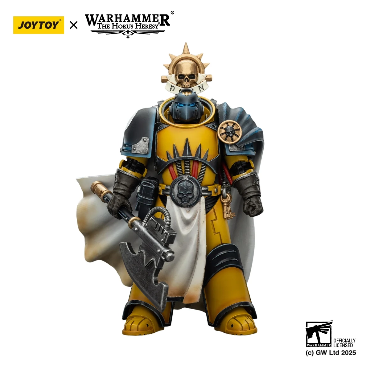Figurka Joy Toy Warhammer The Horus Heresy Imperial Fists Librarian Consulwith Force Axe and Bolt Pistol