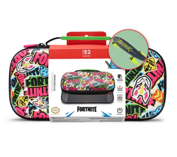 PowerA Protection Case - Fortnite Sticker Mashup do Nintendo Switch 2