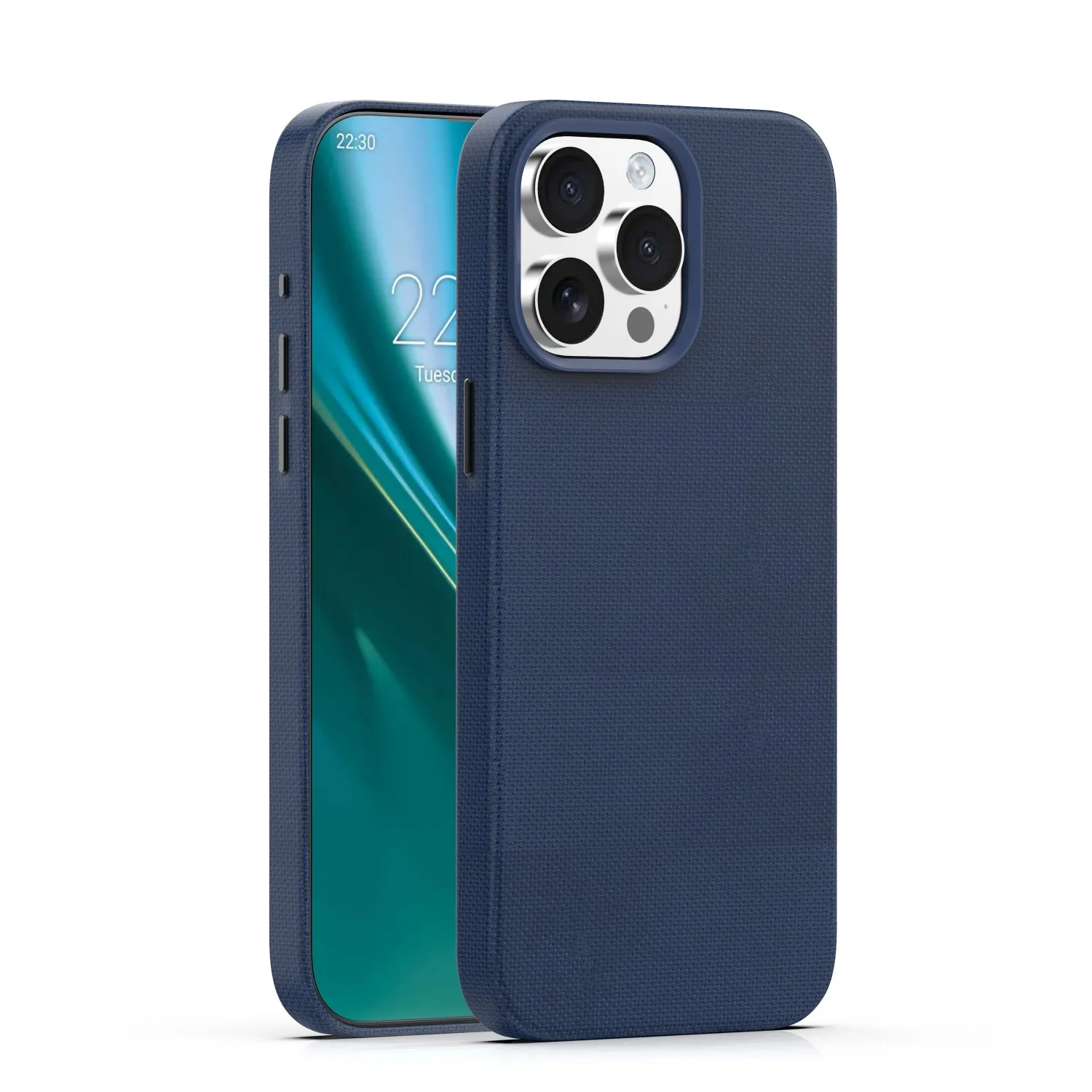 Etui Etteri Elegant Mag do iPhone 14 Pro Ciemnoniebieski