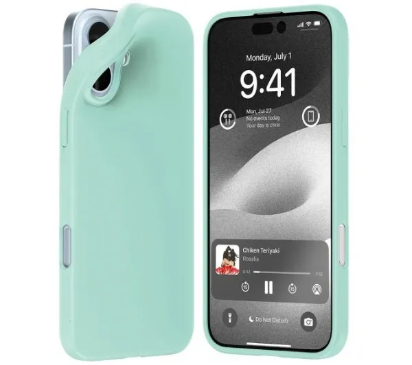 Mercury Soft iPhone 16 Plus Miętowy